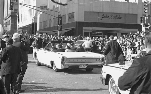 Photographie du 22 novembre 1963 à Dallas