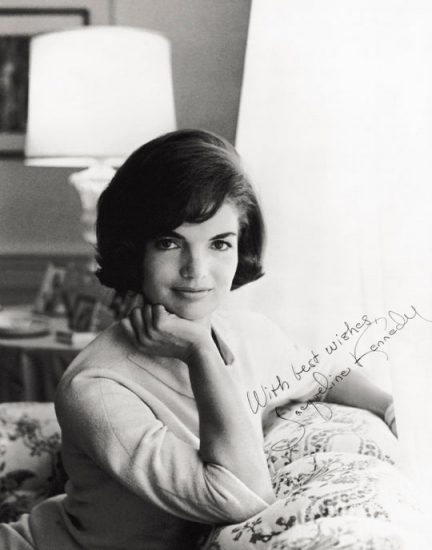 Unique photo of Jacqueline Kennedy