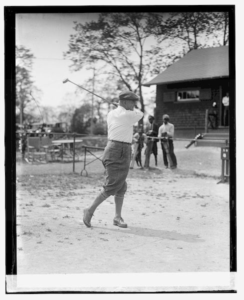 photographie golf amateur 1925
