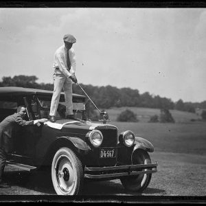 photographie golf us 1924 folie