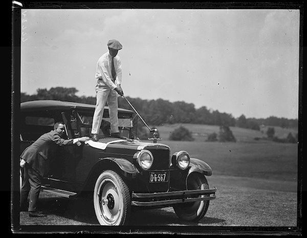 photographie golf us 1924 folie