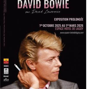 AFFICHE EXPOSITION DAVID BOWIE MR JONES' LONG HAIR