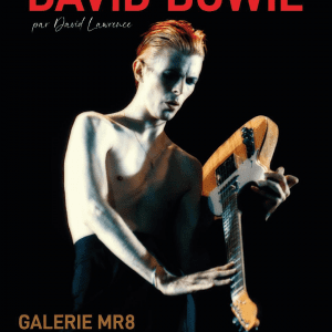Affiche de l'exposition David Bowie Paris @Philippe Auliac